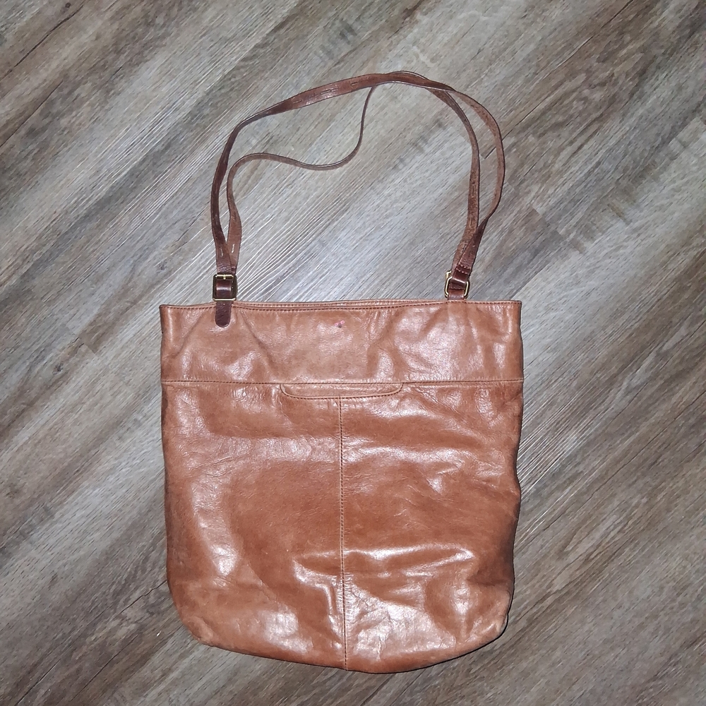 The Original Hobo Vintage Whiskey Genuine Leather Large Shoulder Handbag